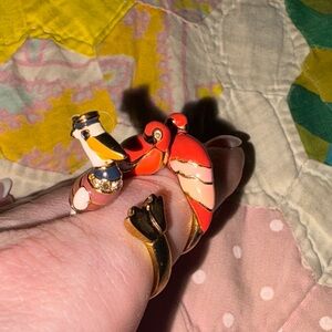 Kate Spade enamel rings!